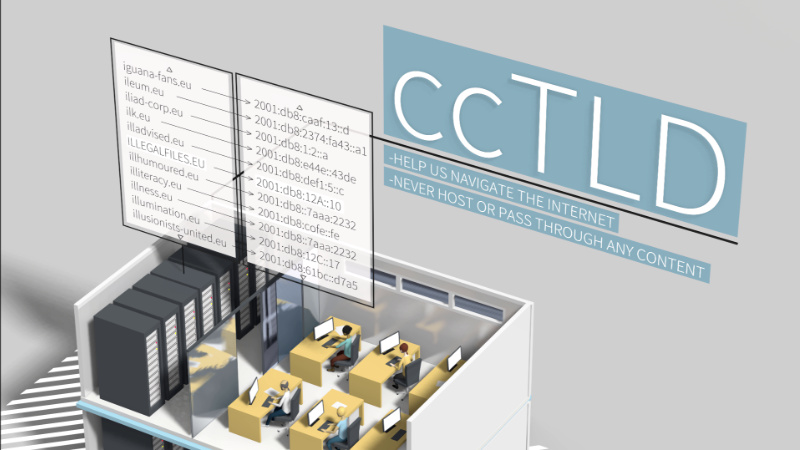 3D Erklärfilm, Centr, ccTLD-Büro
